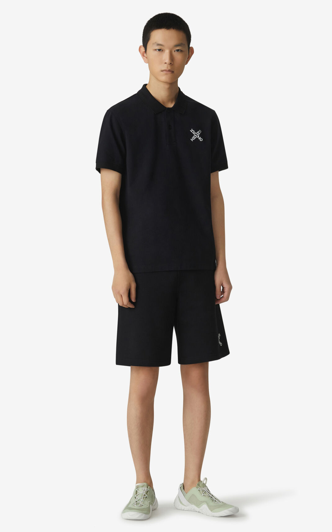 Calção Kenzo Sport Little X Masculino - Pretas | 975ZWSUVH